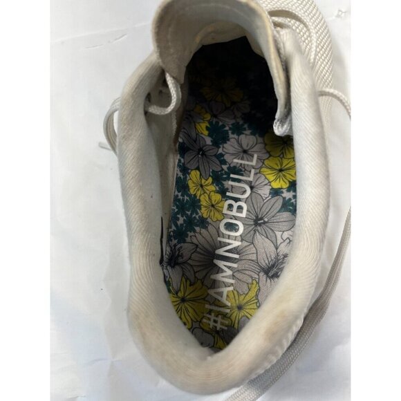 No Bull Spring Fling Trainers Women’s SuperFabric White Sneakers SIZE 7.5 - Picture 6 of 15